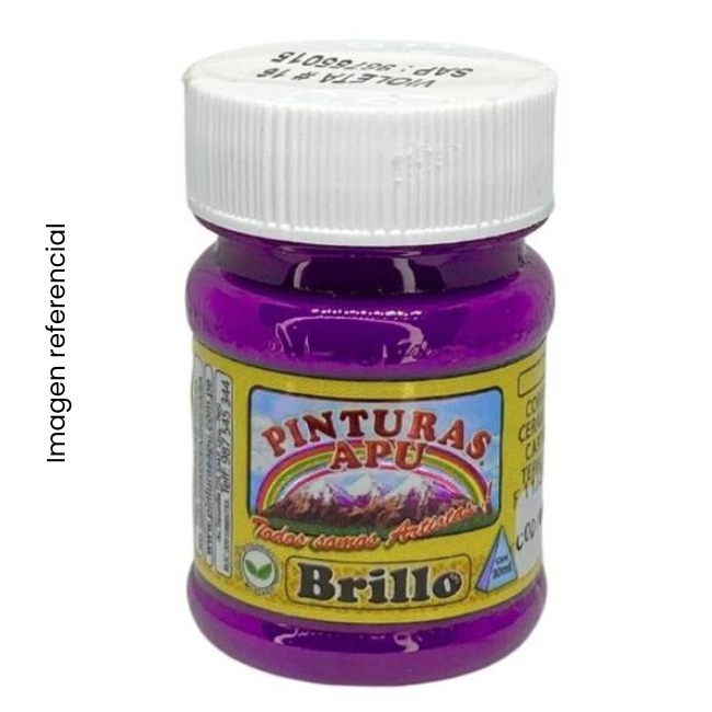 APU 30ML MORADO BRILLO