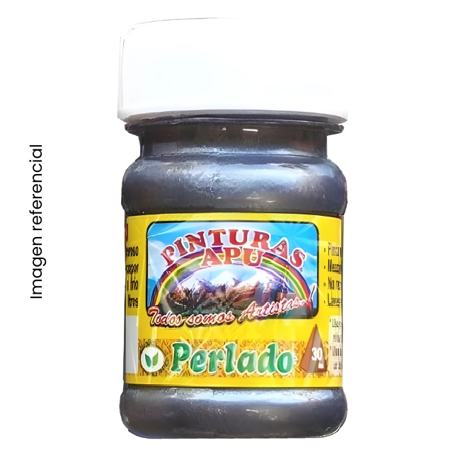 APU 30ML PLATEADO PERLADO