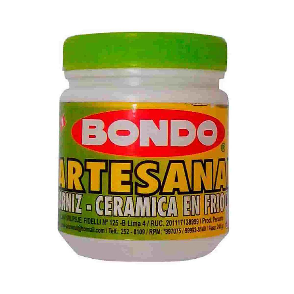 BONDO ARTESANAL PARA CERAMICA EN FRIO 60GR