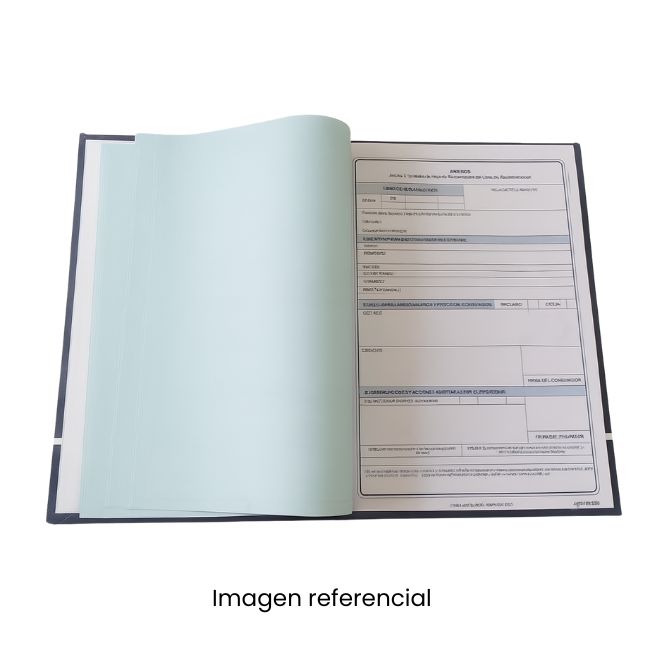 LIBRO RECLAMACIONES QUIMICO 25 X 3