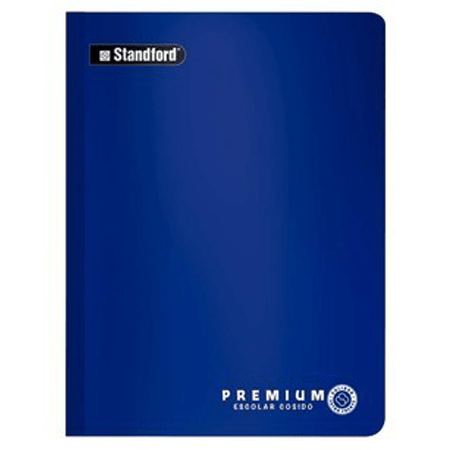 STANDFORD CUADERNO A4 CUADRI JUNIOR BOOK COSIDO M/R SOLIDO 80H 