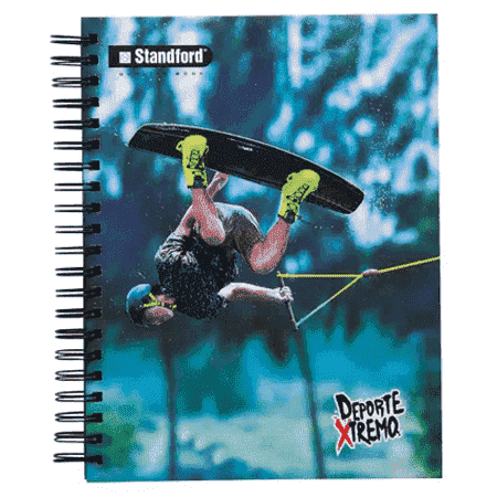 STANDFORD CUADERNO ESPIRAL A4 160HJ DEPORT