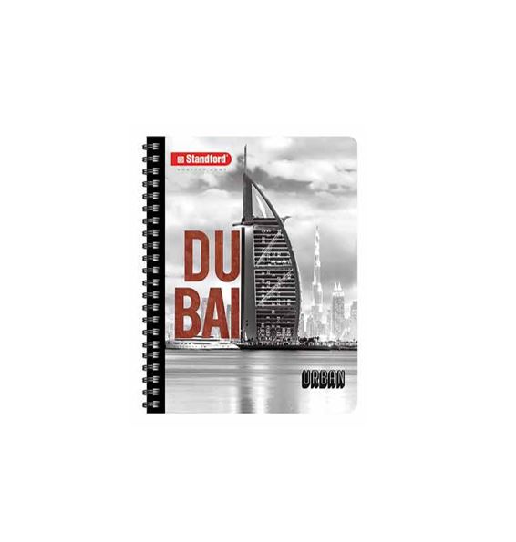 STANDFORD CUADERNO ESPIRAL A4 160HJ URBAN