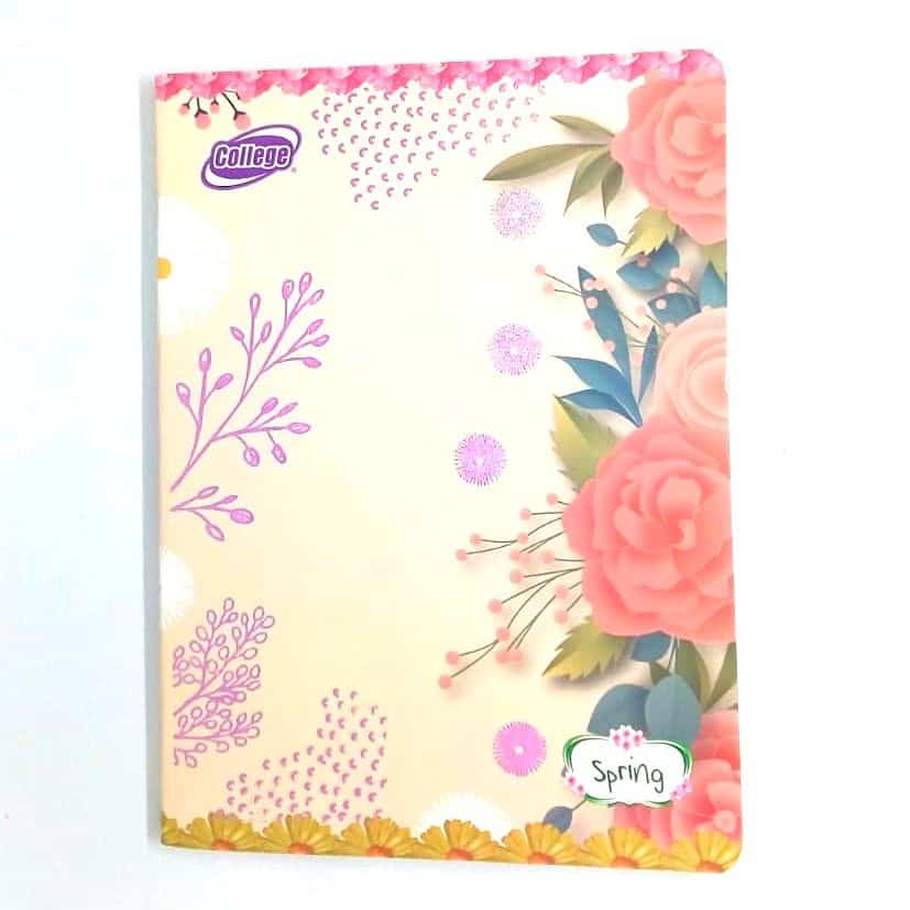 COLLEGE CUADERNO A4 CUADRI SPRING 80H 