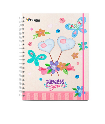 MARKBOOK CUADERNO ANILLADO 160HJ A4 TAPA DELGADA