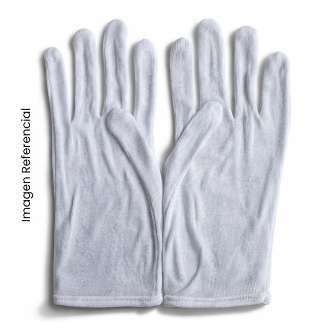 GUANTES BLANCO TALLA 12 (26CM LARGO APROX) PAR