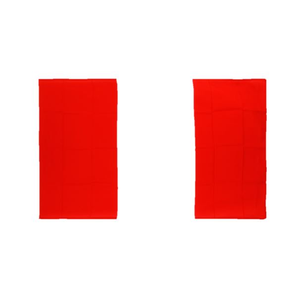 BANDERA NACIONAL RAZO SIN ESCUDO EXTRA 80 X 1.32