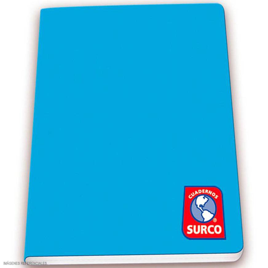 SURCO CUADERNO A4 1X1 SOLIDO 72H 