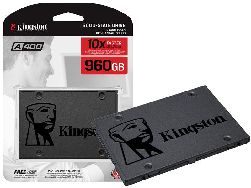 KINGSTON DISCO DURO SOLIDO SSD 960 GB SATA 6Gb/S 2.5PULG ORIGINAL