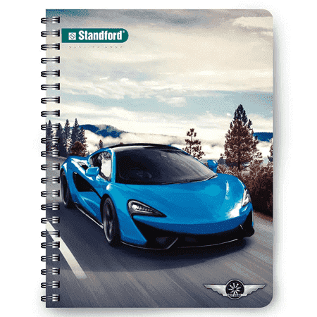 STANDFORD CUADERNO ESPIRAL A4 160HJ FAST GEAR