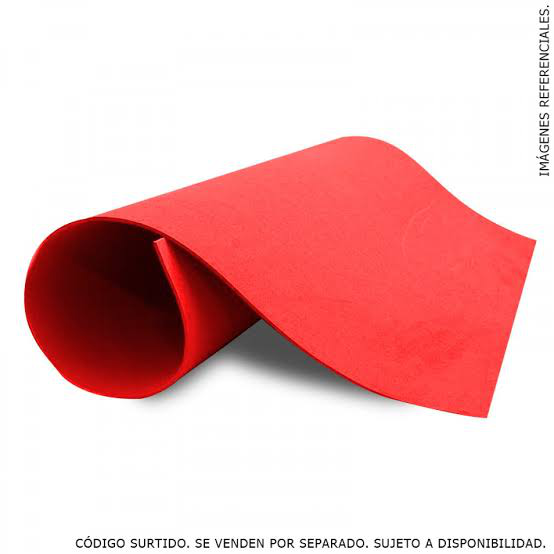 MICROPOROSO S0X60CM SIMPLE ROJO 