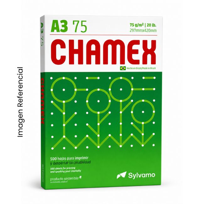 CHAMEX BOND A3 75GR 1/2MLL FOTOCOPIA