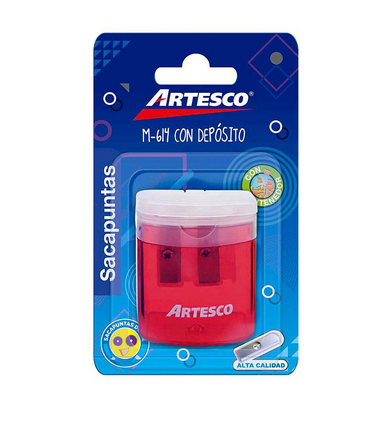 ARTESCO TAJADOR DOBLE CON/DEPOSITO M-614