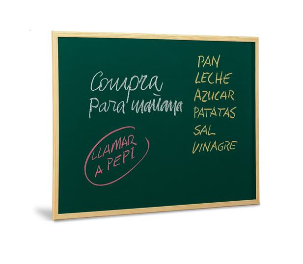 PIZARRA TIZA 60CM X 40CM