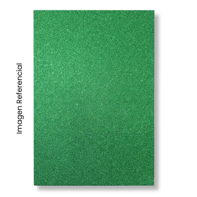 MICROPOROSO A4 ESCARCHADO ADHESIVO VERDE 