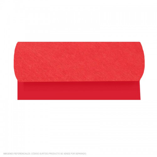 MICROPOROSO 50X70CM PLUSH ROJO 