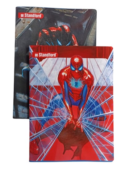 STANDFORD CUADERNO A4 TRIPLE RENGLON SPIDERMAN 84H 