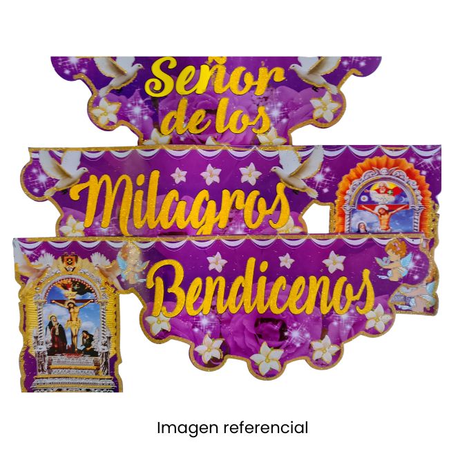 SR MILAGROS LETRERO