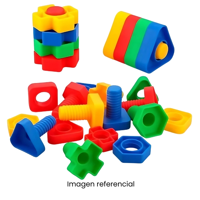 JUEGO DIDACTICO PIEZAS SURTIDO