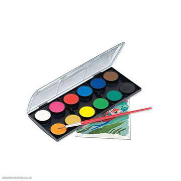 BESKO ACUARELA X12 + PINCEL CH A4 B415653
