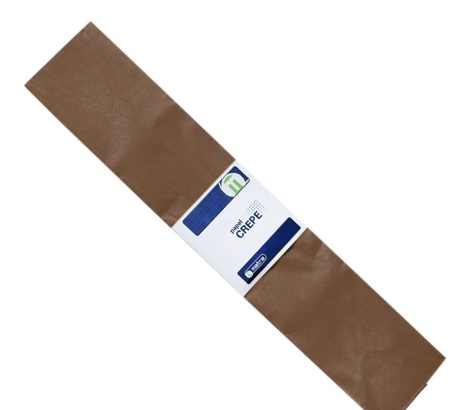 PAPEL CREPE MARRON 50X1.50CM