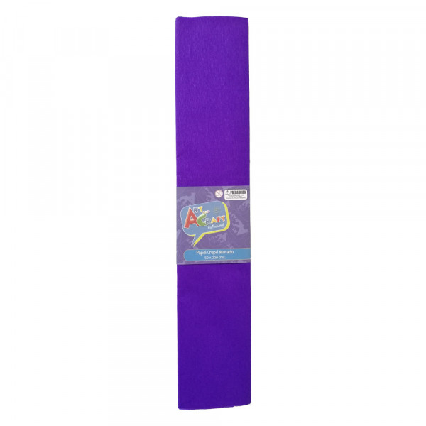 PAPEL CREPE MORADO 50X1.50CM