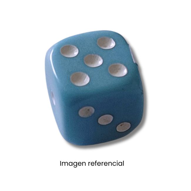 DADO ACRILICO CHICO 1CMX1CM APROX
