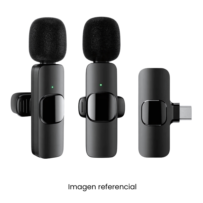 MICROFONO SOLAPERO INALAMBRICO IPHONE 02 MICROFONOS K9