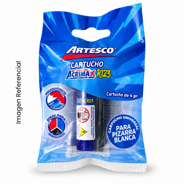 ARTESCO REPUESTO CARTUCHO ACRIMAX R123 AZUL