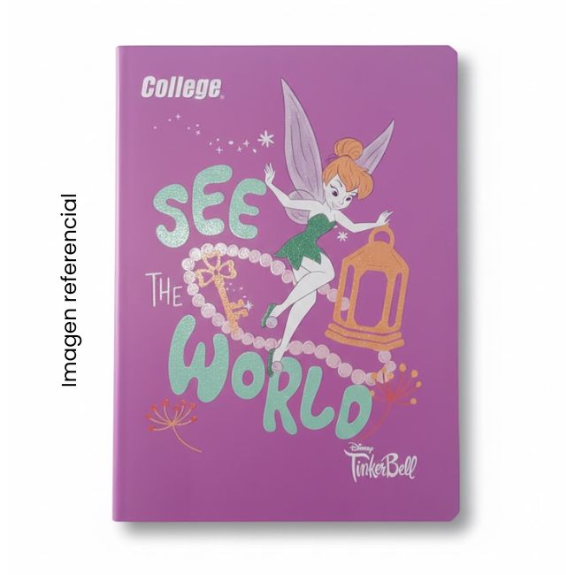 COLLEGE CUADERNO A4 CUADRICULADO DISNEY SURTIDO/STITCH 80 HOJAS