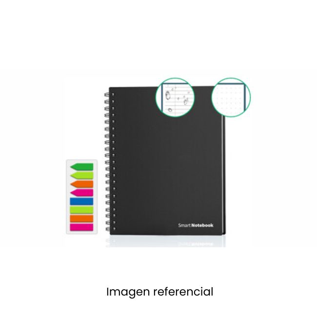 SMART BOOK CUADERNO ANILLADO INTELIGENTE A5 HOJAS REMOVIBLES
