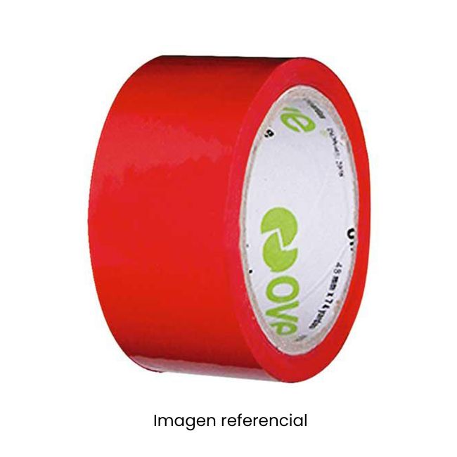 OVE CINTA EMBALAJE 2" X 40 YDS ROJO
