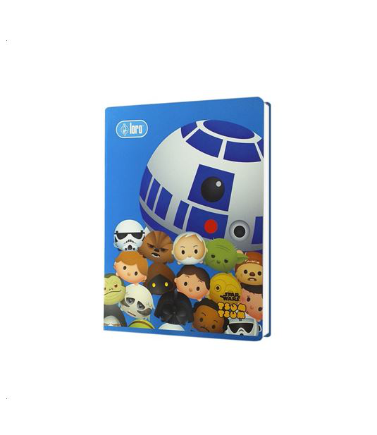 LORO CUADERNO A4 T/RENGLON DISEÑO CON SOMBRA 84H 