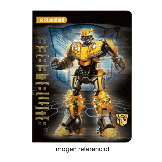 STANDFORD CUADERNO A4 T/RENGLON TRANSFORMERS ONE C/SOMBRA 80H 