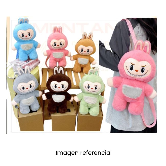 MOCHILA PELUCHE LA BUBU 1103-32 A25