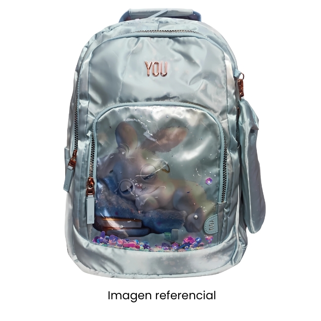YOU MOCHILA CONEJITO + CARTUCHERA MY-017 A25