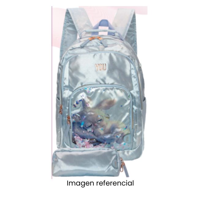 YOU MOCHILA CONEJITO + CARTUCHERA MY-017 A25
