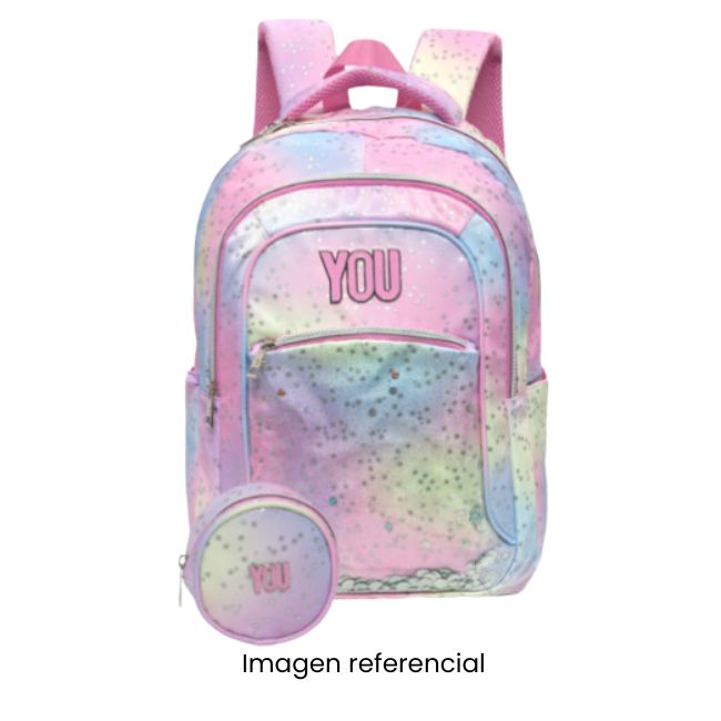 YOU MOCHILA SCHOOL + CARTUCHERA MY-0039 A25