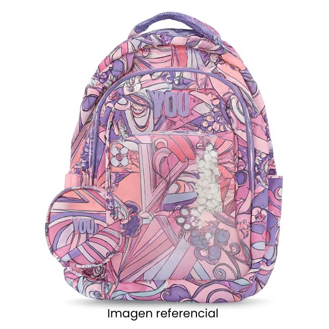 YOU MOCHILA SCHOOL + CARTUCHERA MY-0039 A25