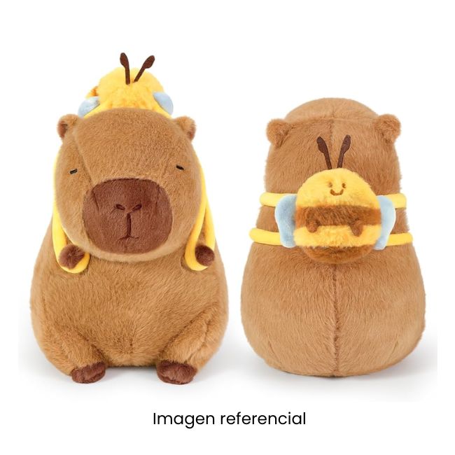 PELUCHE CAPIBARA ABEJITA