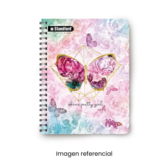 STANDFORD CUADERNO ESPIRAL A4 160HJ MITZY