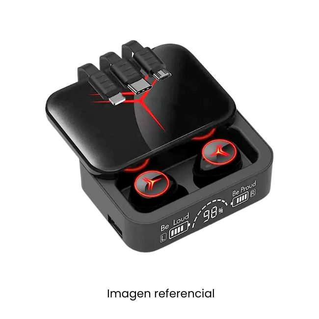 AUDIFONO BLUETOOTH M88 PLUS V5.3 CON POWER BANK