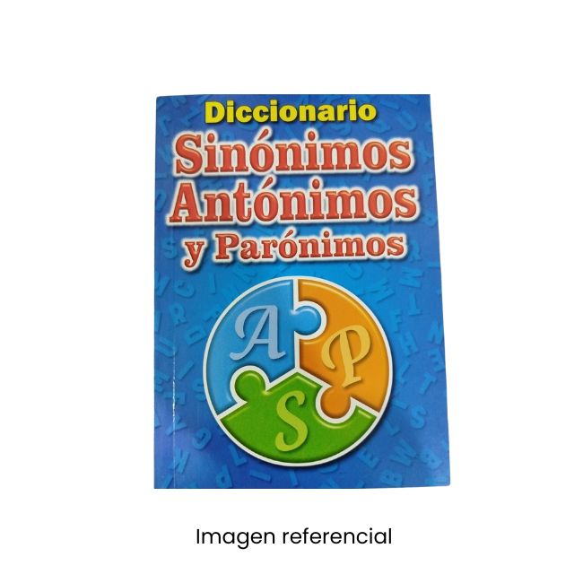 TAI DICC SINONIMOS Y ANTONIMOS 12X17CM HOJAS BOND