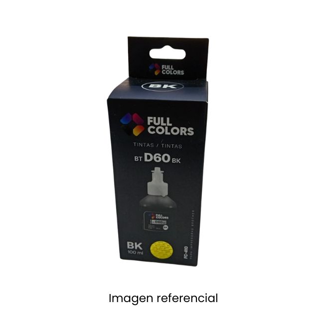 FULLCOLORS TINTA FC-410 NEGRO 100ML PARA BROTHER
