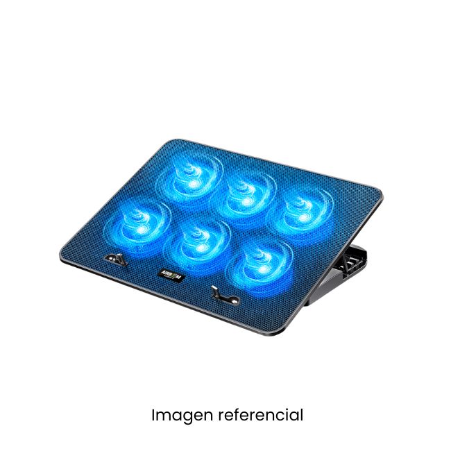 AIRBOOM COOLER LAPTOP GAMER ICEBERG AB013 RGB 6CM X6 VENTILADORES