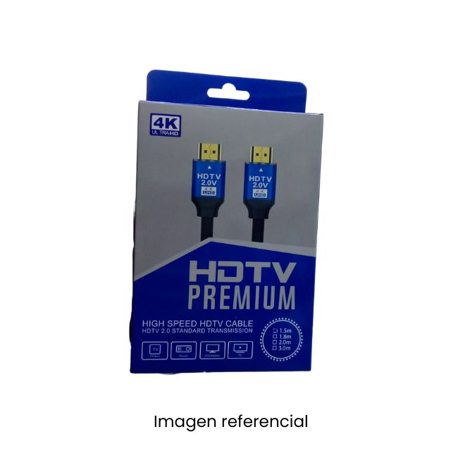 CABLE HDMI 4K HIGH SPEED 1.5MT