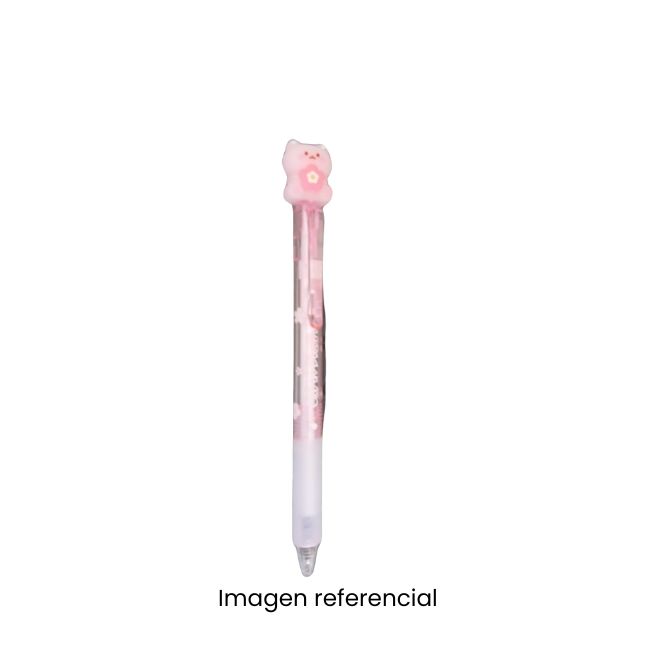 KAWAII LAPICERO BORRABLE GATO FLOR 1016426