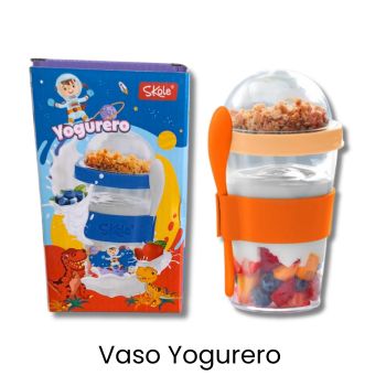 SKOLE VASO YOGURERO 450ML CAPIBARA Y AMIGOS