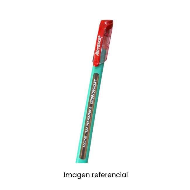 ARTESCO LAPICERO TRIMAX GL-32M ANTIBACTERIAL ROJO