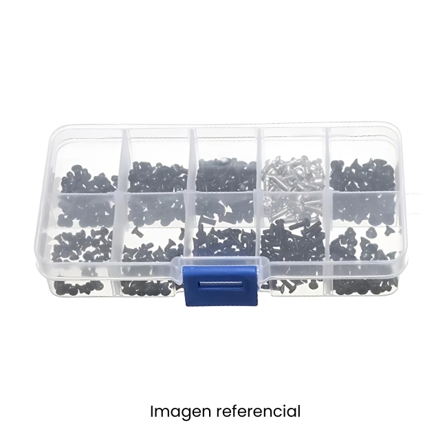 ESTUCHE TORNILLOS PARA LAPTOP Y PLACAS 500 PIEZAS
